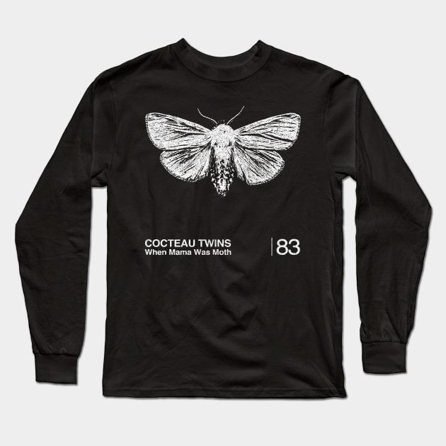 When Mama Was Moth / Minimalist Graphic Artwork Design Long Sleeve T-Shirt by saudade